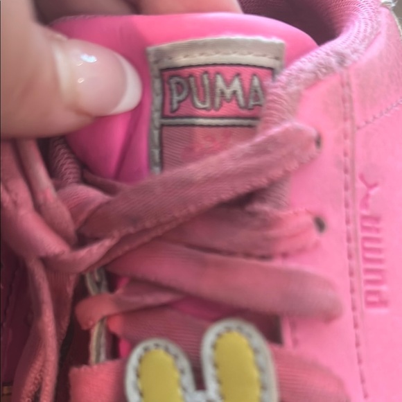 Puma Kids Sneakers - Pink and Yellow - Picture 4 of 9